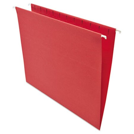 Hanging File Folders44.2 Tab44; 11 Point Stock44; Letter44; Red44; 25-Box